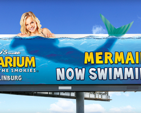 Ripley's Aquarium Billboard