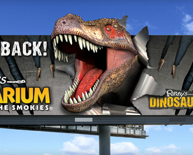 Ripley's Dinosaur Billboard
