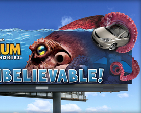 Ripley's Octopus Billboard