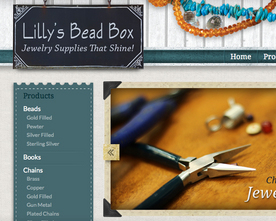 Lilly's Bead Box Website